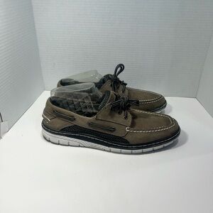 Sperry Men's Two-Tone Boat Shoes - Brown and Black